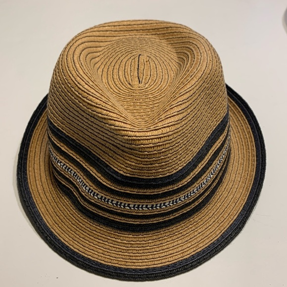 Children’s Place Fedora Straw Hat - Sz 4-7 - Picture 1 of 7